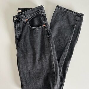 Levi’s Low Pro Straight Black Jeans